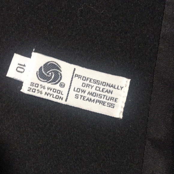 J.G. HOOK Wool Double Breasted Peacoat - Picture 7 of 7